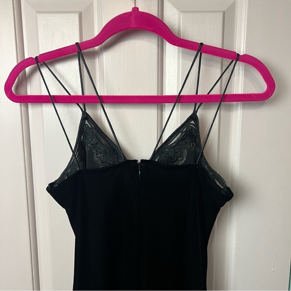 Vintage 90's Y2K Caché Velvet Maxi Slip Dress - Picture 6 of 14